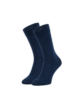 Zooksy Zooksy Skarpety wysokie unisex Basic Granatowy