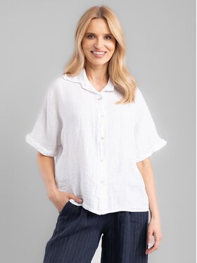 Perso Perso Blúzka CHCE255028F Biela Regular Fit