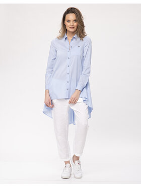 Look Made With Love Look Made With Love Koszula Kendy Look 504 light blue Niebieski A-Line Fit