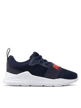 Puma Puma Sneakersy Wired Run Ps 374216 21 Granatowy