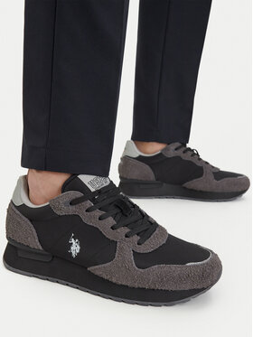 U.S. Polo Assn. U.S. Polo Assn. Sneakersy EO-HAMEX001M/GTS1 Černá