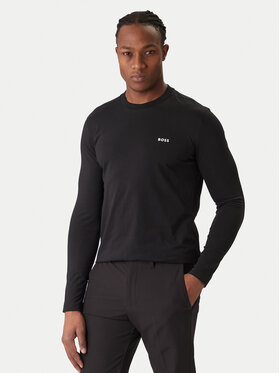 BOSS Boss S dlouhým rukávem 50506365 Černá Regular Fit