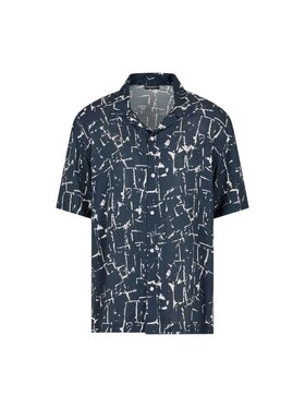 Emporio Armani Emporio Armani Koszula EM000593 AF12351 FB070 Granatowy Regular Fit