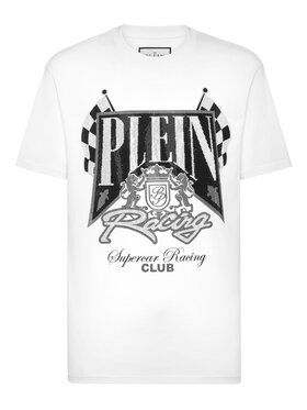 PHILIPP PLEIN PHILIPP PLEIN T-Shirt 21653 Biały Regular Fit