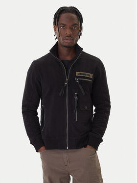 Aeronautica Militare Aeronautica Militare Mikina 252FE2069UF00668 Čierna Regular Fit