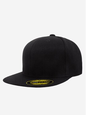 MyStars MyStars Czapka z daszkiem Czapka z Daszkiem Fullcap klasyczna czysta Czarna Flexfit Czarny