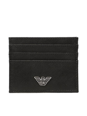 Emporio Armani Emporio Armani Pouzdro na kreditní karty Y4R173 Y138E 81072 Černá