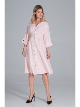 FIGL FIGL Φόρεμα M843 Ροζ Regular Fit