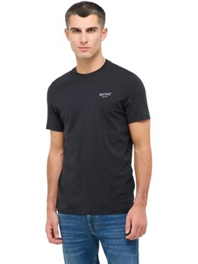 Mustang Mustang T-Shirt Style Austin Czarny Regular Fit