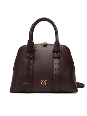 PINKO PINKO Borsetta Bowling Bag Medium AI 25-26 PLTT 105906 A0QO Bordeaux