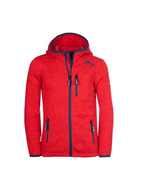 TROLLKIDS TROLLKIDS Kurtka przejściowa 222-414 Czerwony Regular Fit