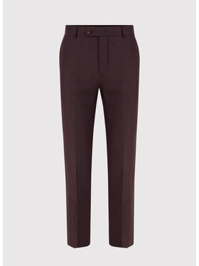 Pako Lorente Pako Lorente Spodnie garniturowe P24SF-6G-031 Bordowy Slim Fit