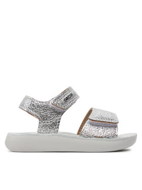 Geox Geox Sandále B Sandal Lightfloppy B455TB 0003V C1007 Strieborná