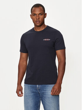 Guess Jeans Guess Jeans T-Shirt M4YI55 K8HM0 Σκούρο μπλε Slim Fit