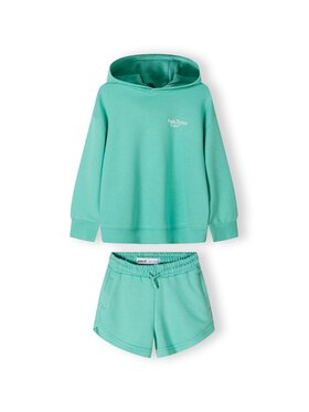 MINOTI MINOTI Bluza 22fleece66 Zielony Regular Fit