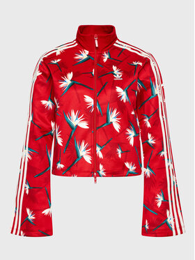 adidas adidas Sweatshirt THEBE MAGUGU Beckenbauer HK5218 Rot Regular Fit