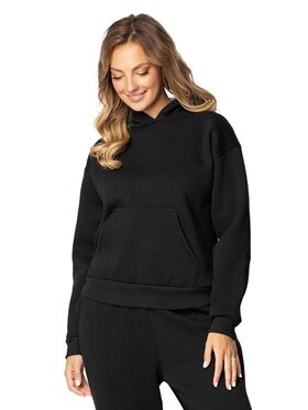 DKaren Sport DKaren Sport Bluza DK-K-B9 Czarny Regular Fit