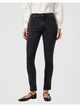Wrangler Wrangler Jeansy Sienna Czarny Skinny Fit