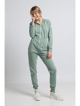 LaLupa LaLupa Kombinezon LA059 Zielony Comfortable Fit
