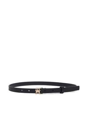 Tommy Hilfiger Tommy Hilfiger Ζώνη Th Logo 1.5 AW0AW18275 Μαύρο