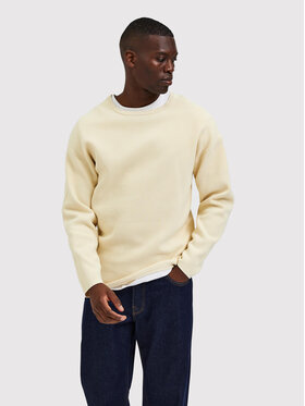 Selected Homme Selected Homme Sweter Fergo 16085457 Beżowy Regular Fit