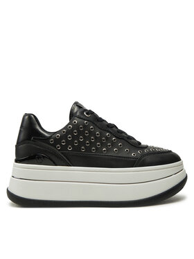 MICHAEL Michael Kors MICHAEL Michael Kors Сникърси Hayes Lace Up 43R5HAFS1L Черен