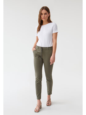 TATUUM TATUUM Spodnie materiałowe HINO Khaki Skinny Fit