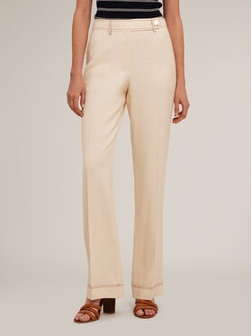 Motivi Motivi Pantaloni di tessuto P539Q103942N002 Écru Over Fit