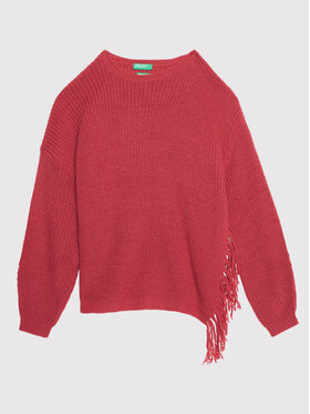 United Colors Of Benetton United Colors Of Benetton Пуловер 1076C1125 Розов Regular Fit