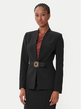 Rinascimento Rinascimento Sako CFC0126208003 Čierna Slim Fit