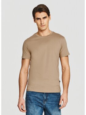 Pako Lorente Pako Lorente T-Shirt P26SF-TT-001 Beżowy Regular Fit