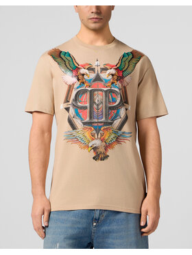 PHILIPP PLEIN PHILIPP PLEIN Tričko 29023 Béžová Regular Fit