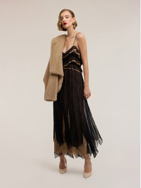 Motivi Motivi Vestito elegante 7016Q003413N033 Nero Regular Fit