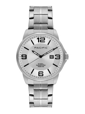 Pacific Pacific Zegarek PC00697 Srebrny