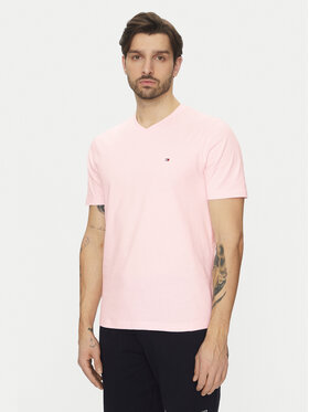 Tommy Hilfiger Tommy Hilfiger T-Shirt Essential MW0MW39249 Różowy Regular Fit