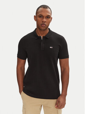 Tommy Jeans Tommy Jeans Polo marškinėliai DM0DM20676 Juoda Slim Fit