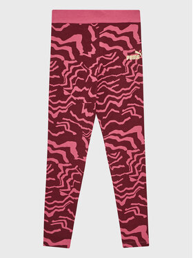 Puma Puma Legginsy Alpha 671067 Bordowy Tight Fit
