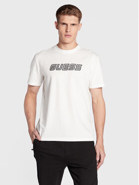 Guess Guess T-Shirt Z3RI00 J1314 Biały Regular Fit