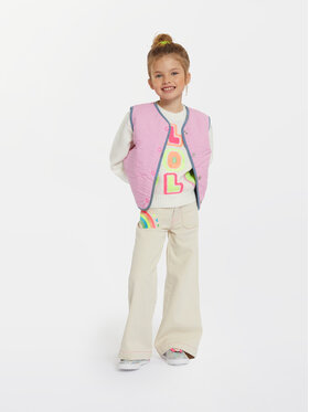 Billieblush Billieblush Sweter U15B55 Écru Regular Fit