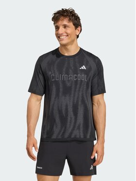 adidas adidas Koszulka techniczna 167725 Czarny Regular Fit