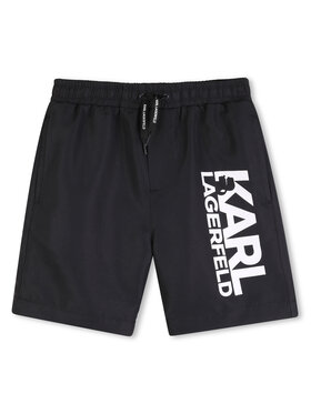 Karl Lagerfeld Kids Karl Lagerfeld Kids Σορτς κολύμβησης Z31079 D Μαύρο Regular Fit