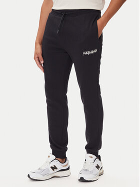 Napapijri Napapijri Donji dio trenerke M-Gori Wint NP0A88UH Crna Relaxed Fit