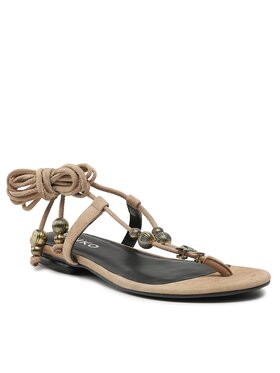 Pinko Pinko Sandale Elodie Sandalo PE 23 BLKS1 100860 A0N8 Bež