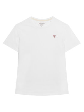 Guess Jeans Guess Jeans T-Shirt W4YI10 J1314 Λευκό Regular Fit