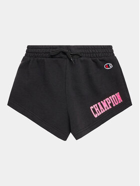Champion Champion Спортни шорти 404657 Черен Regular Fit