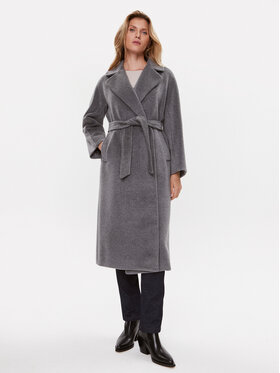 Weekend Max Mara Weekend Max Mara Вълнено палто Tempera 2350161233 Сив Regular Fit