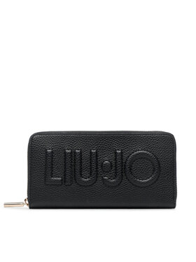 Liu Jo Liu Jo Portofel Mare de Damă Zl Zip Around AXX027 E0086 Negru
