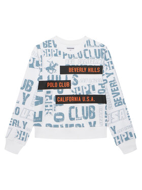 Beverly Hills Polo Club Beverly Hills Polo Club Hanorac 76B5T0038T Alb Regular Fit