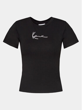 Karl Kani Karl Kani T-Shirt Small Signature 6137815 Czarny Regular Fit