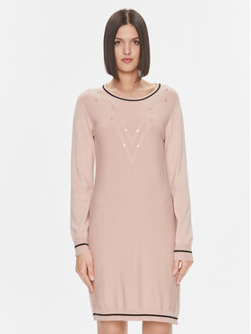 Liu Jo Sport Liu Jo Sport Трикотажна сукня TF3128 MS49I Рожевий Regular Fit